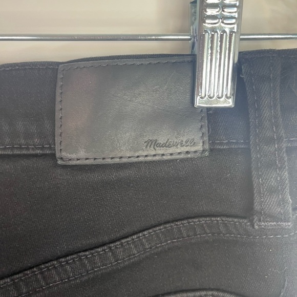 Madewell 10” high rise skinny‎ black jean. - Picture 7 of 10